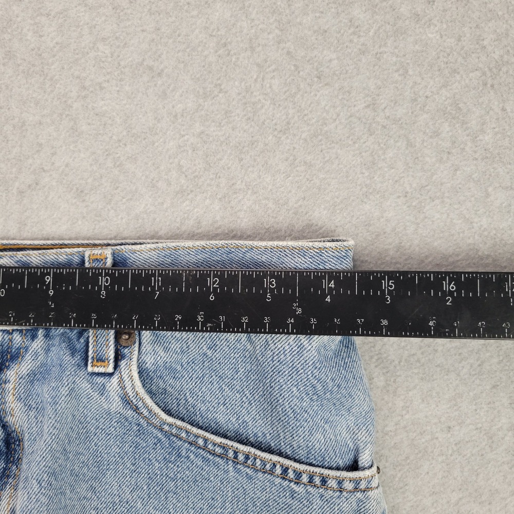 Levi's Denim Shorts Juniors 7 Light Blue High Rise 100% Cotton Vintage 4095 - Picture 5 of 8